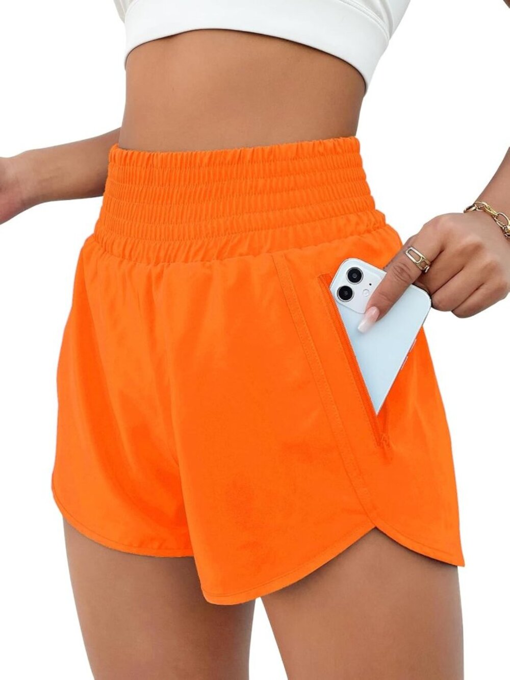 Comfy High Waisted 2.5" Athletic Shorts for Women with Pocket - Perfect for
